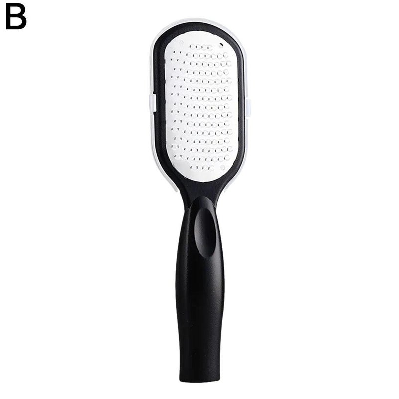Stainless steel foot file, foot scrubber, foot care stone, foot file, callus remover, pedicure file.